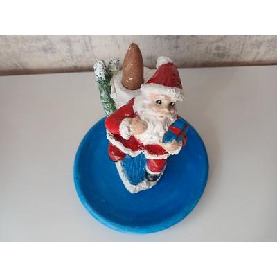 Dekoratif Noel Baba  Geri Akışlı Tütsülük